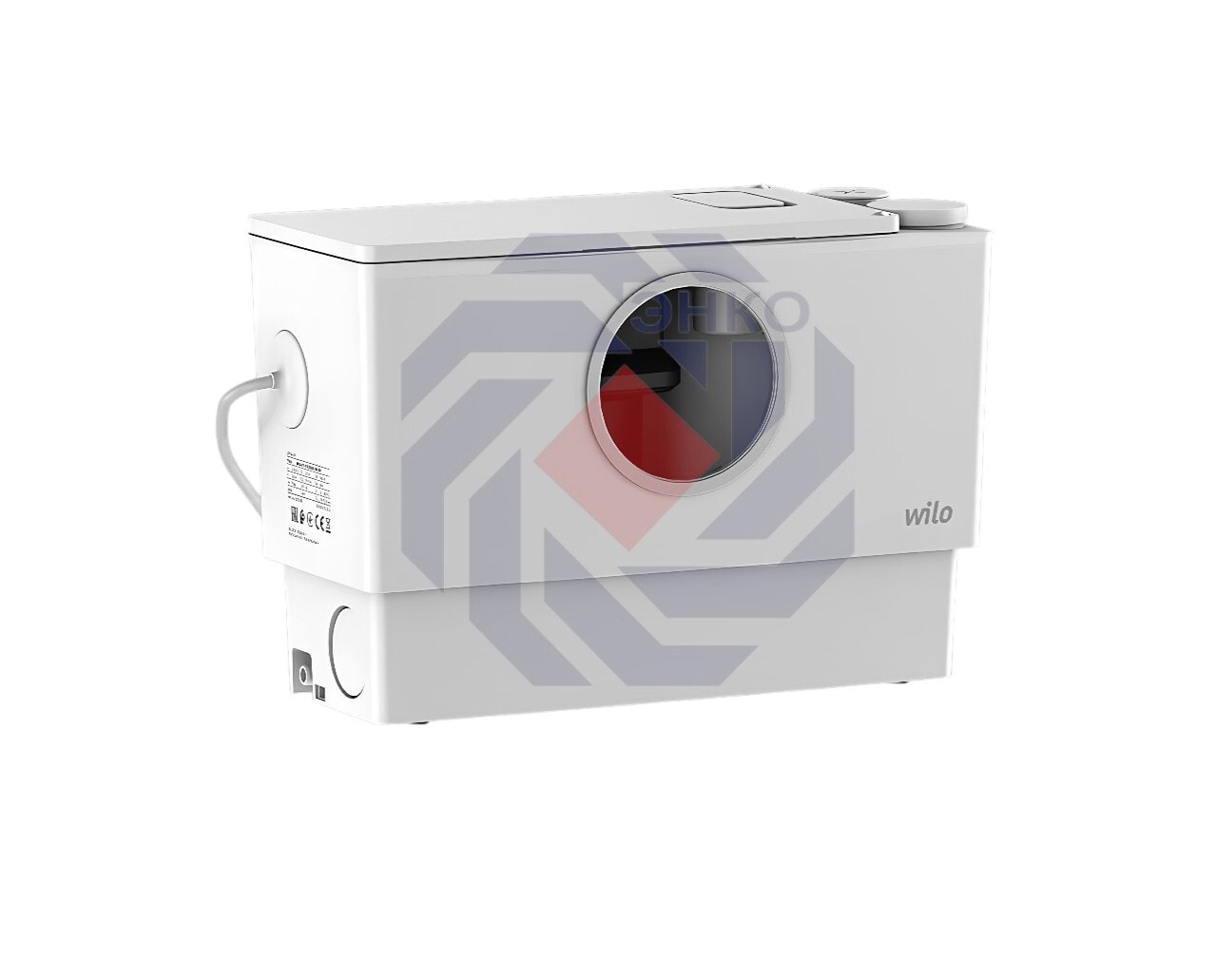Компактная КНС WILO DrainLift MINI3-XS/WC-EF